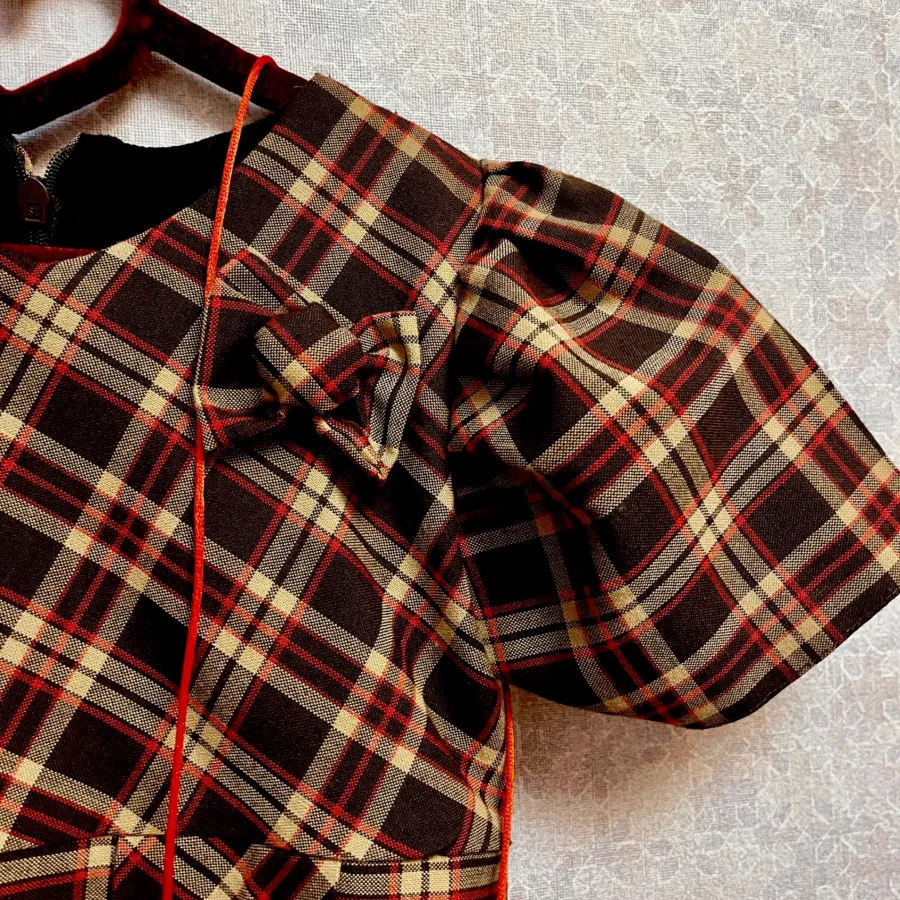 پیراهن چهارخونه