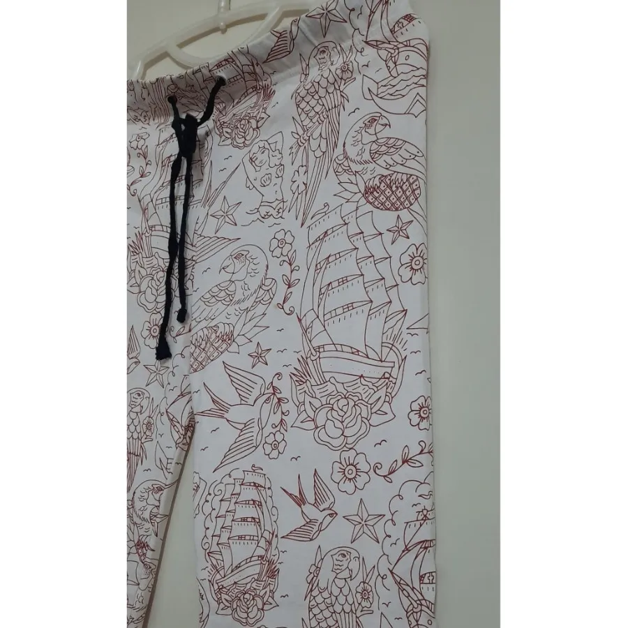 شلوار راحتی نخی خارجی