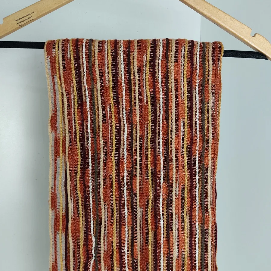 شال زمستونه آجری