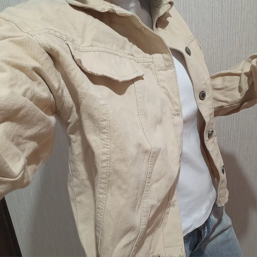 کراپ کت کتان منگو