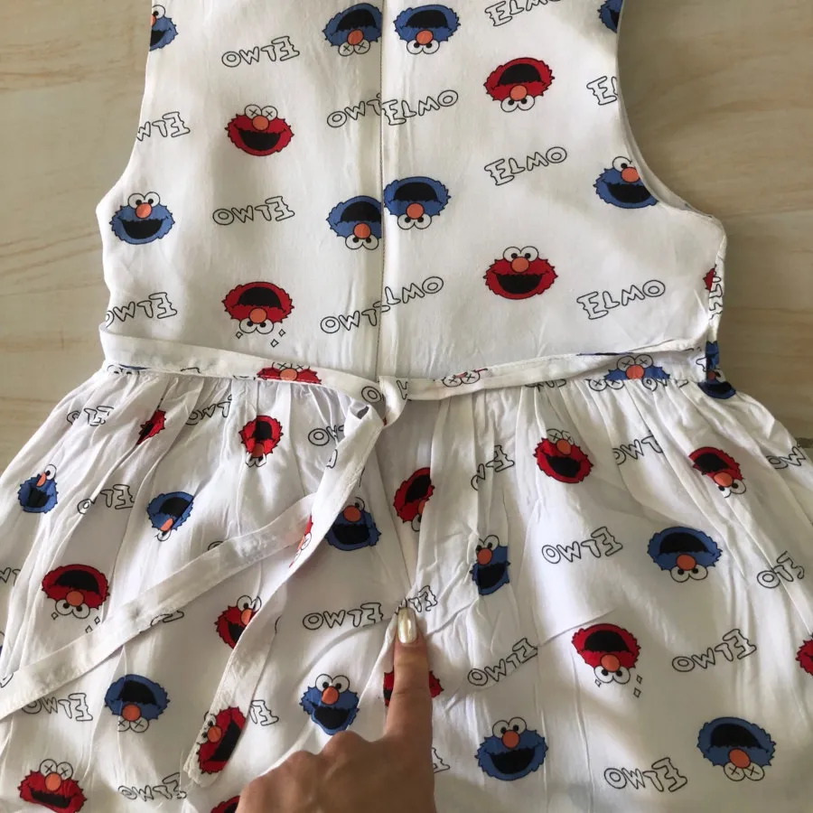 پیراهن نخی دخترانه