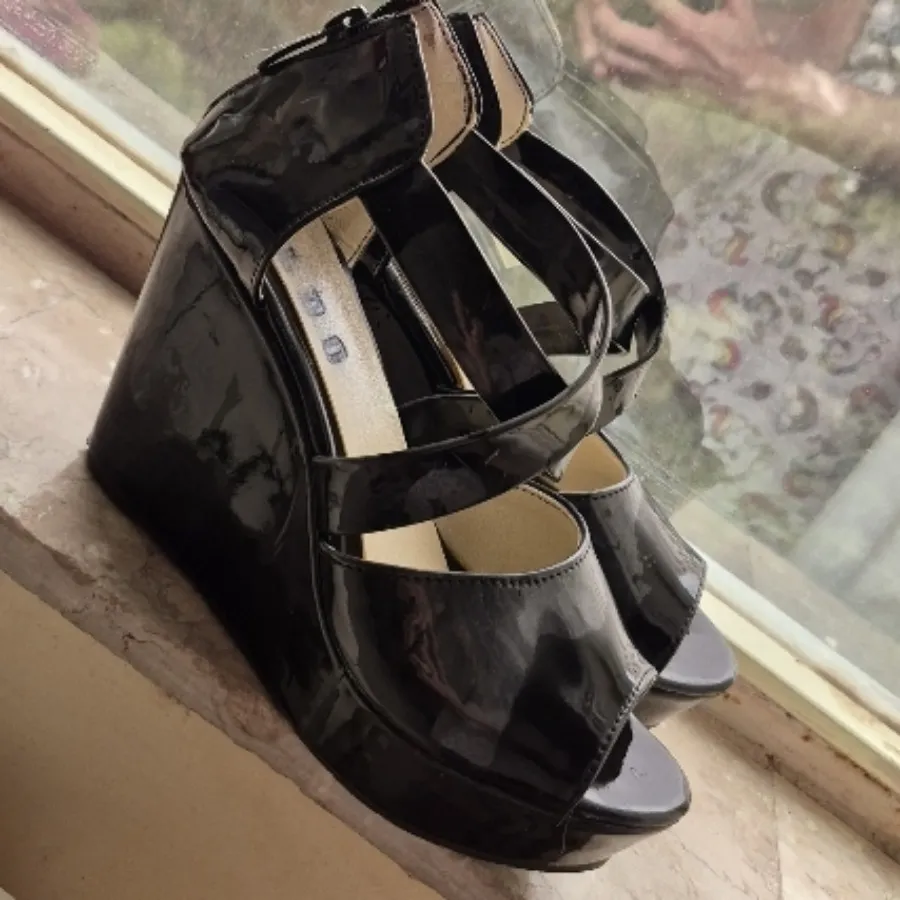 کفش لژدار ورنی