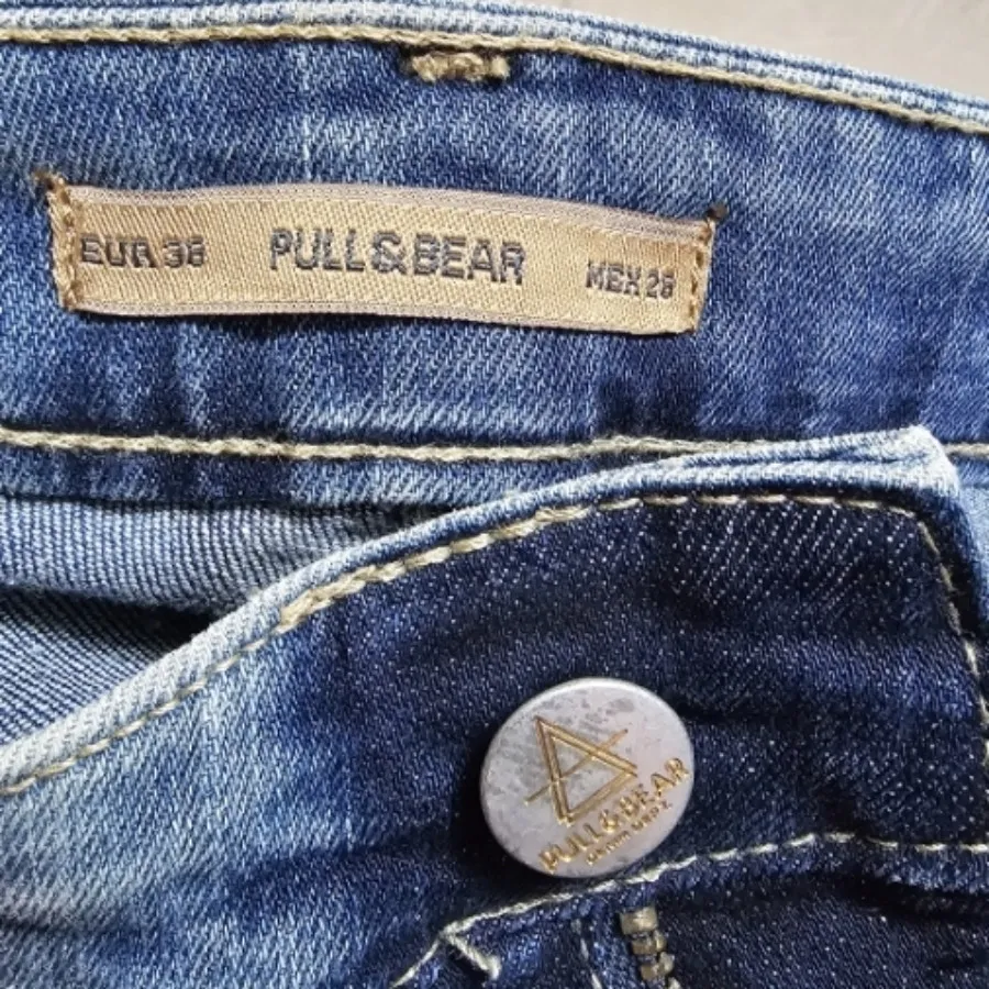 شلوار لی آبی