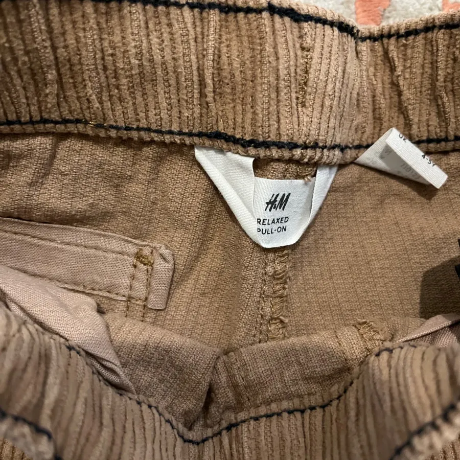 شلوار مخمل کبریتی h&m