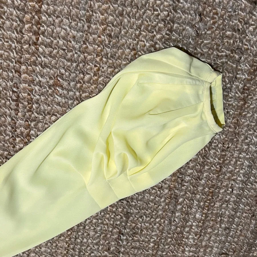 شومیز زرد کره ای