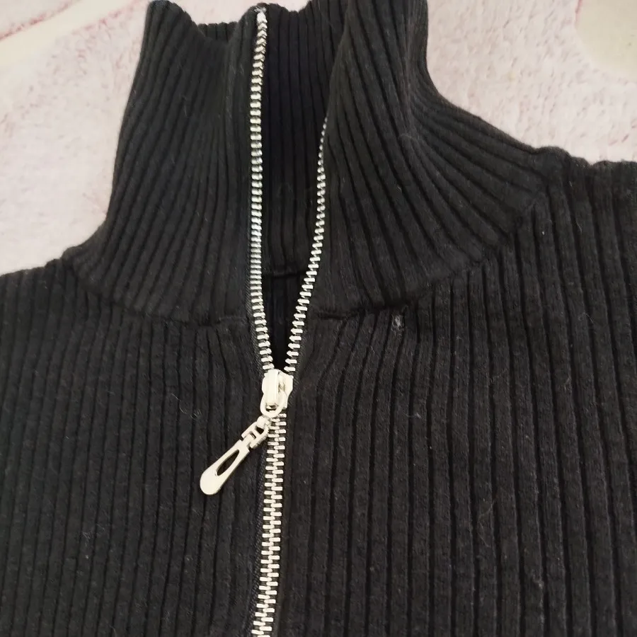 بلوز بافت مشکی