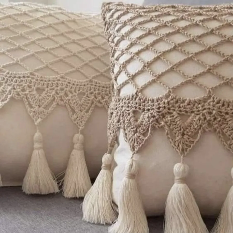 کاور کوسن دستباف