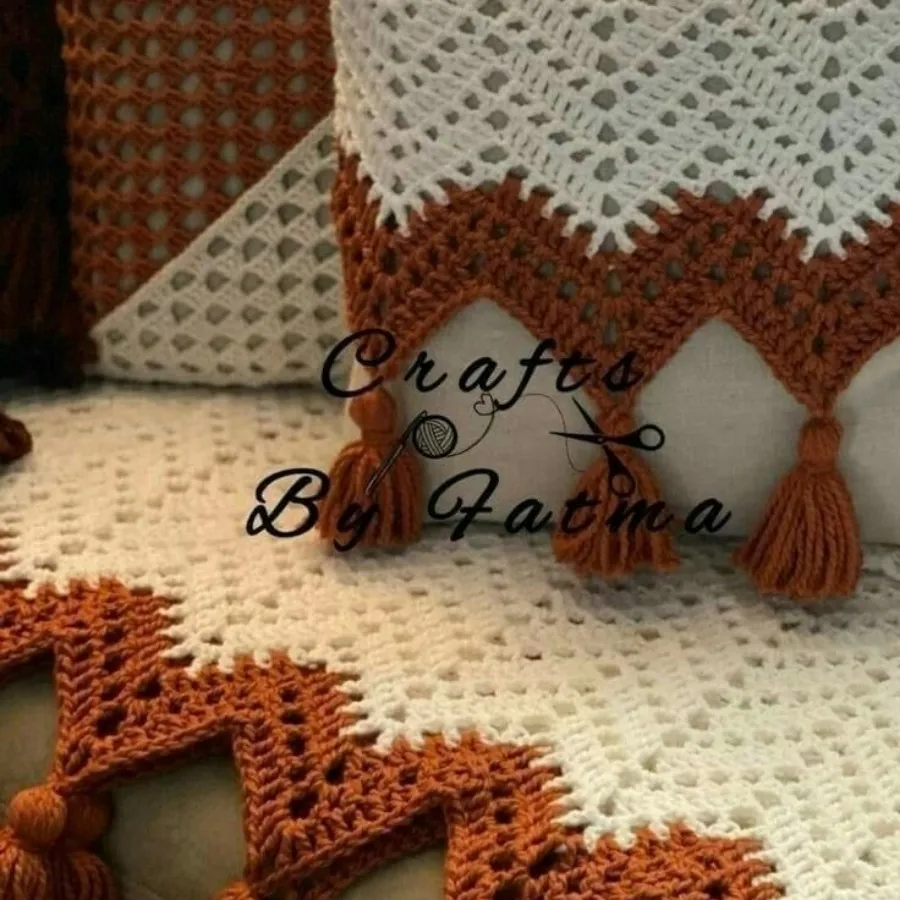 کاور کوسن دستباف