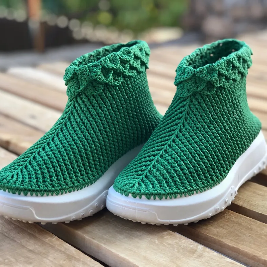 نیم بوت دستبافت