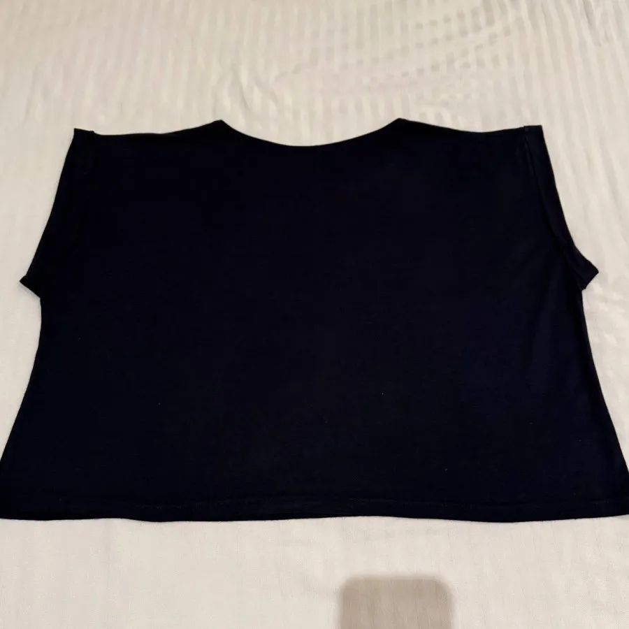 بلوز کراپ نخ پنبه ترک