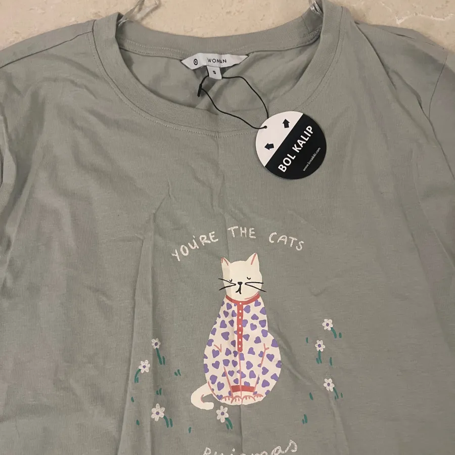 پیراهن بلند نخی راحتی