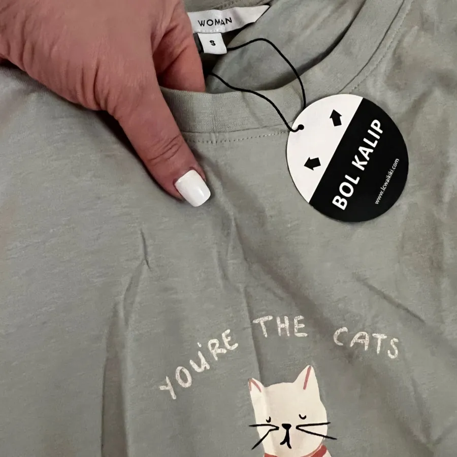 پیراهن بلند نخی راحتی