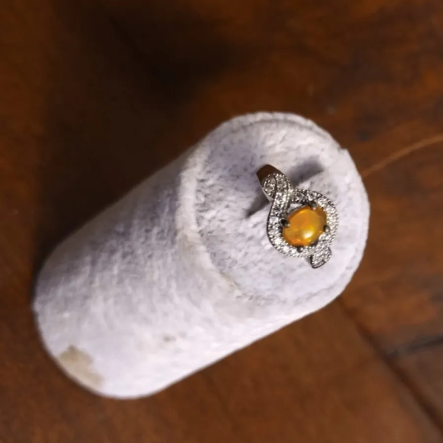 انگشتر نقره جواهری