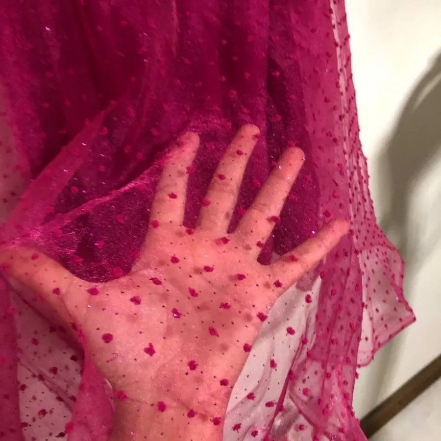 پیراهن حریر اشکی