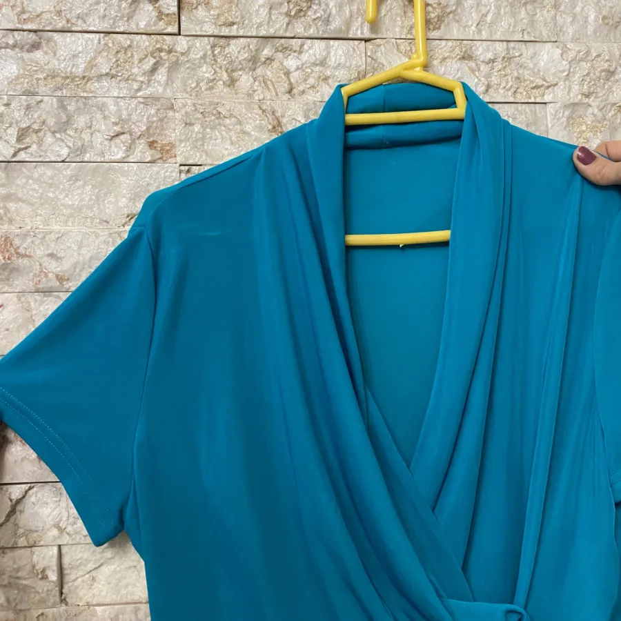 شومیز آبی درباری