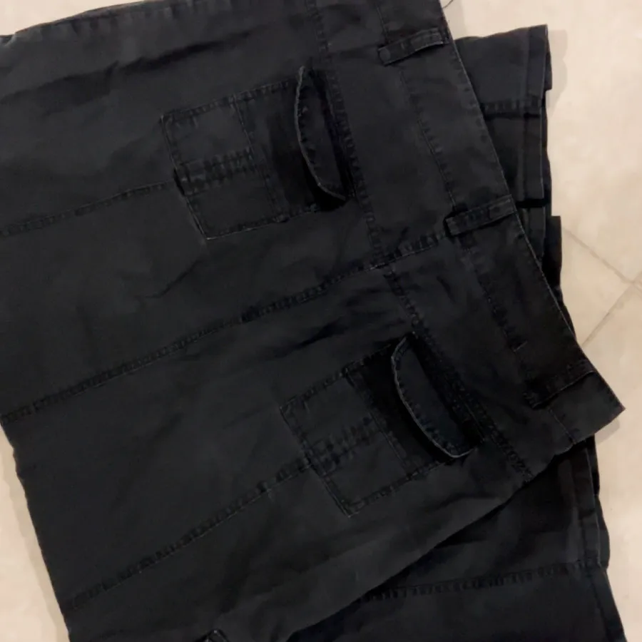 دامن کتان کارگو