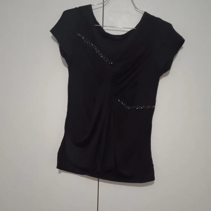 بلوز آستین کوتاه مجلسی