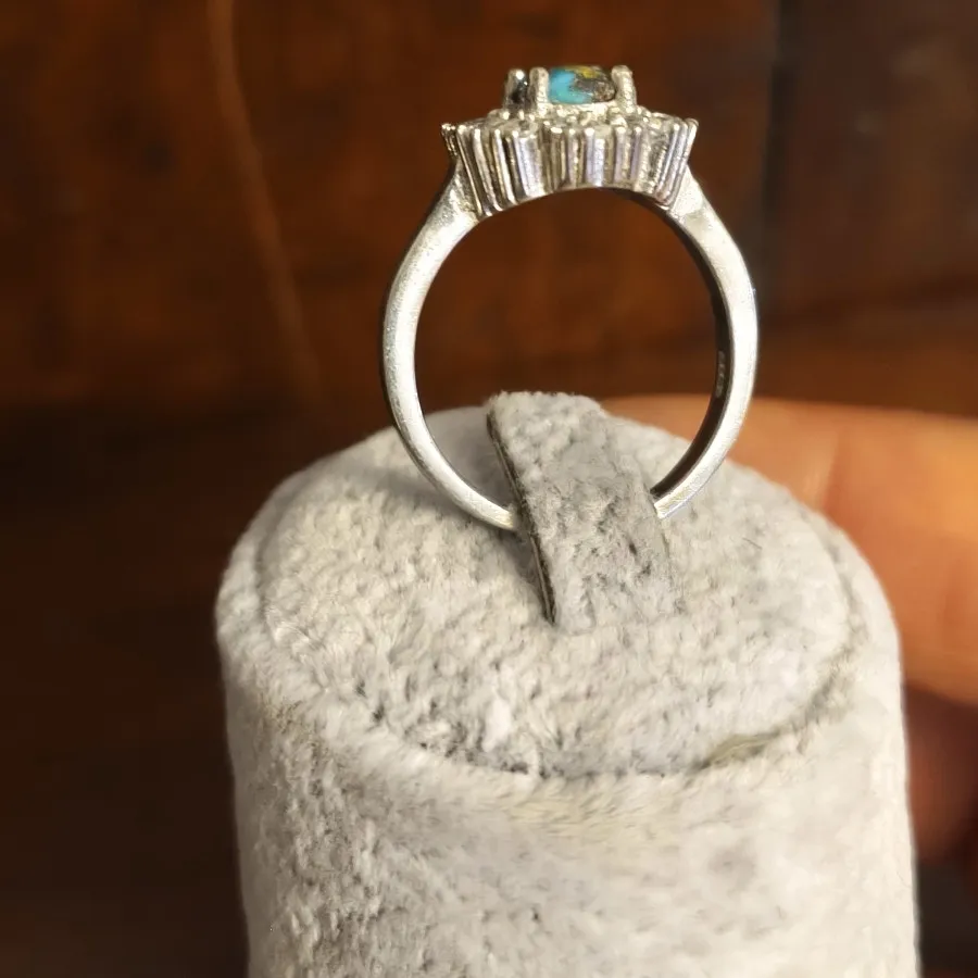 انگشتر نقره فیروزهنیشابور