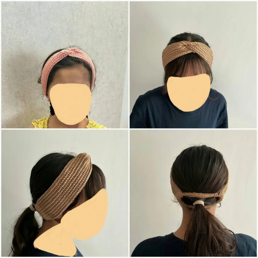 اسکارف/سربند/هدبند قلاب