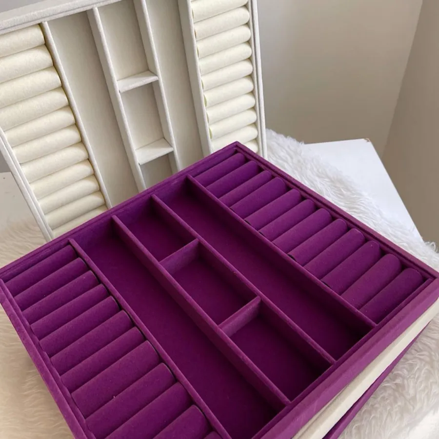 جای جواهرات مخمل شیک