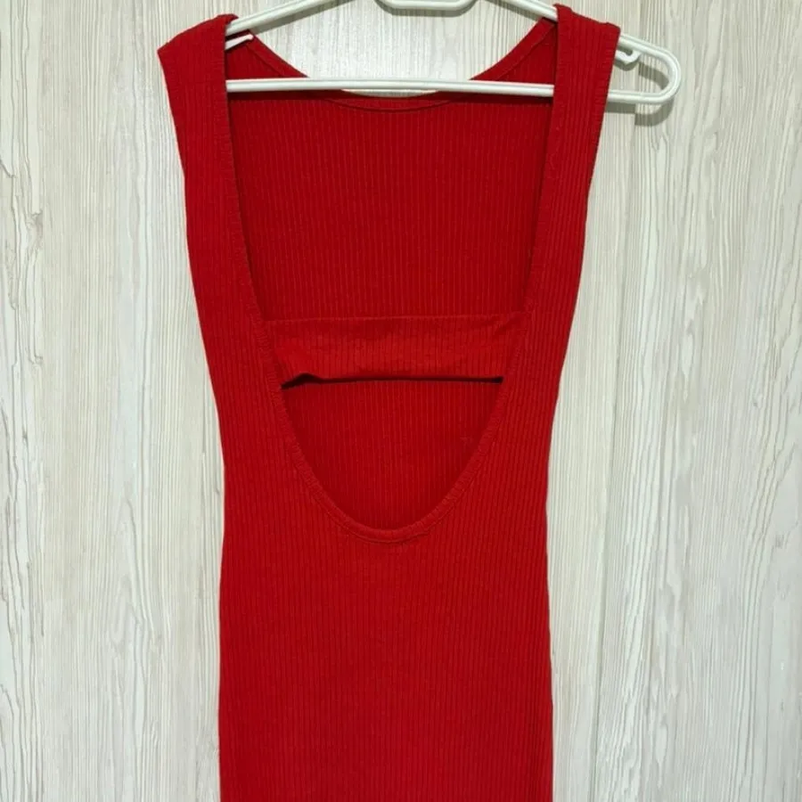 لباس بلند بافت قرمز