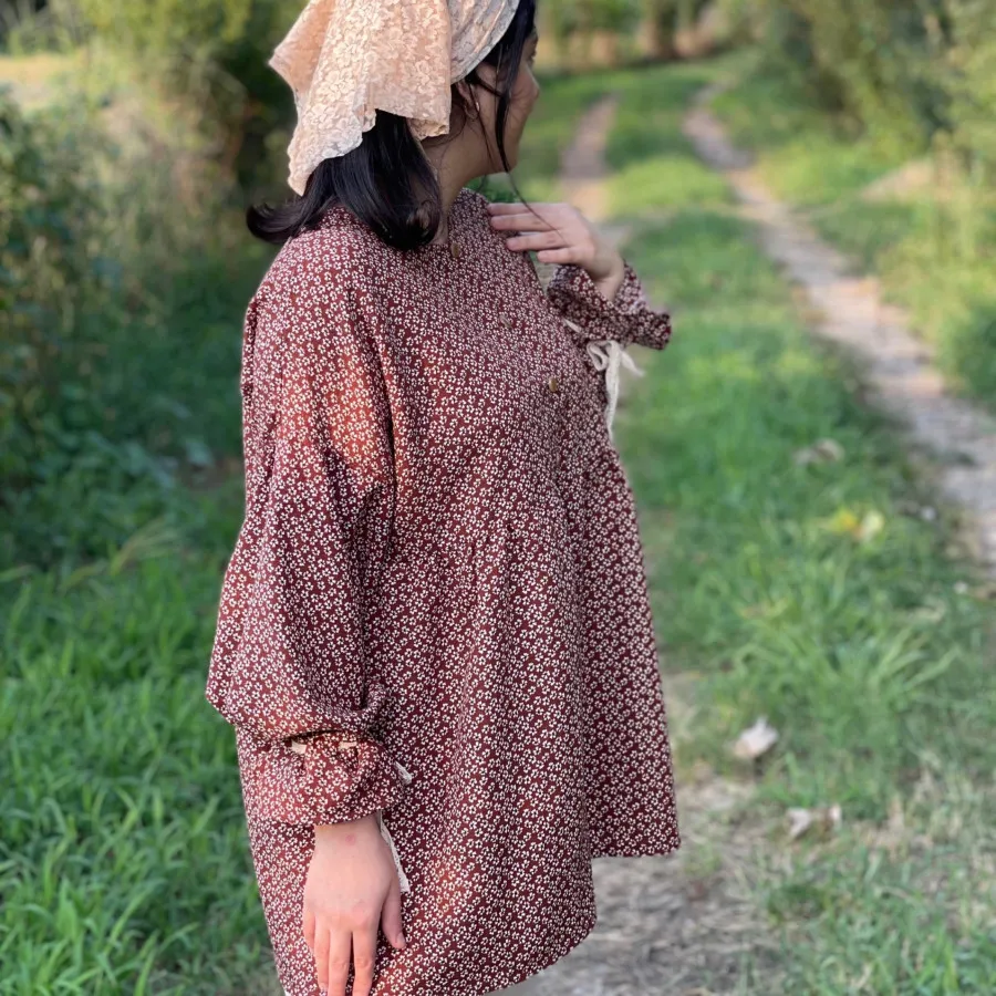 شومیز گل گلی