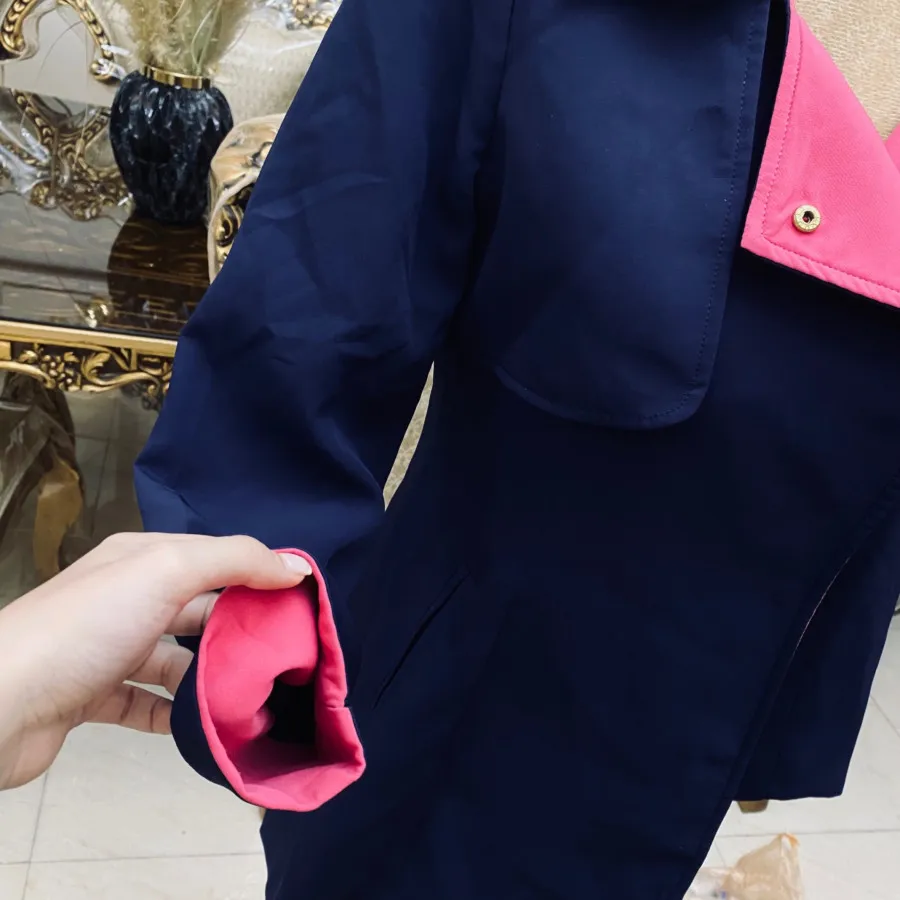 بارانی سرمه ای جنس خفن