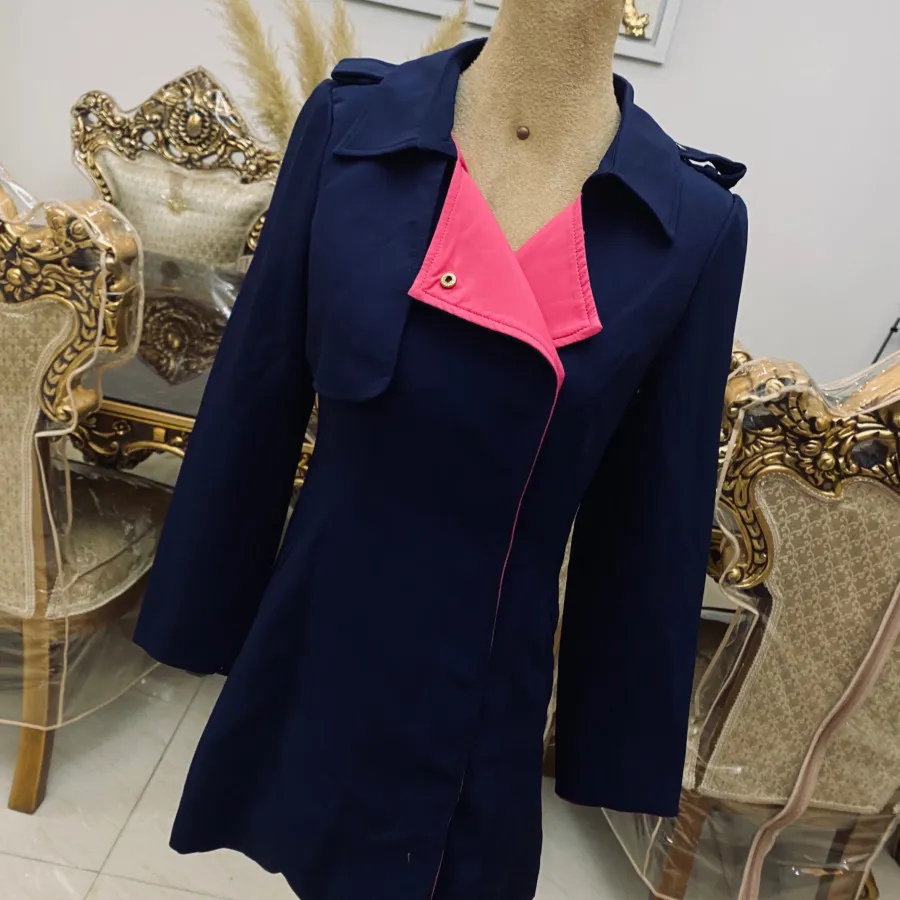 بارانی سرمه ای جنس خفن