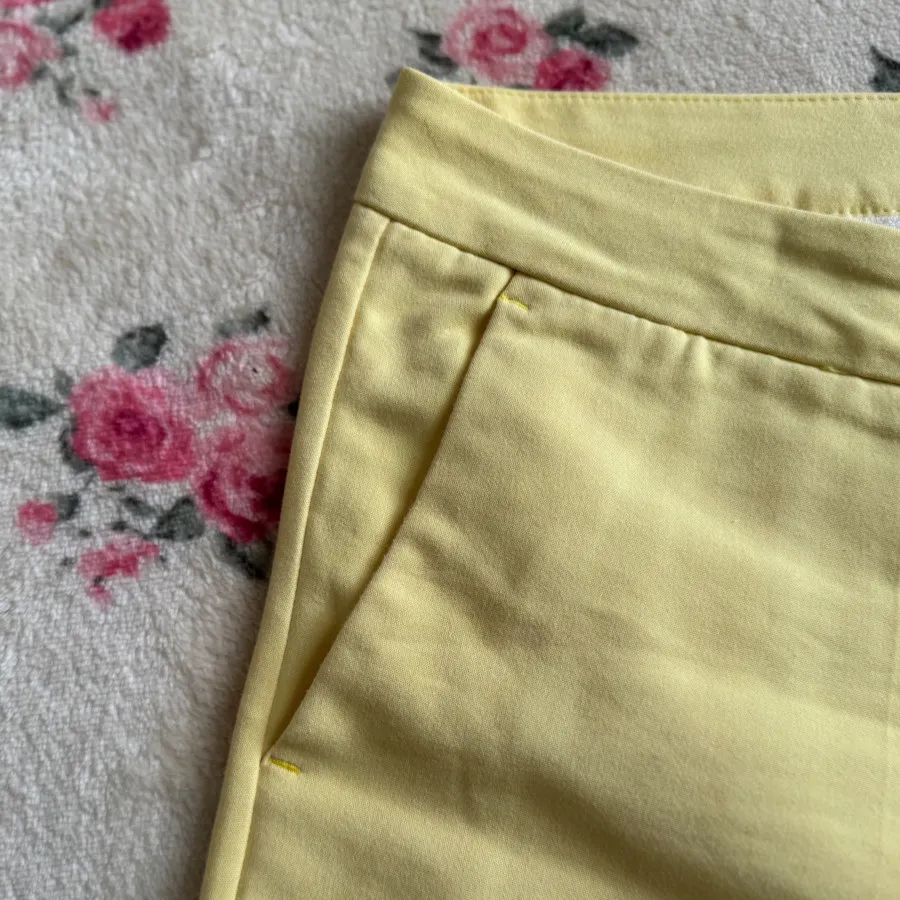 شلوار کتان کش ضخیم