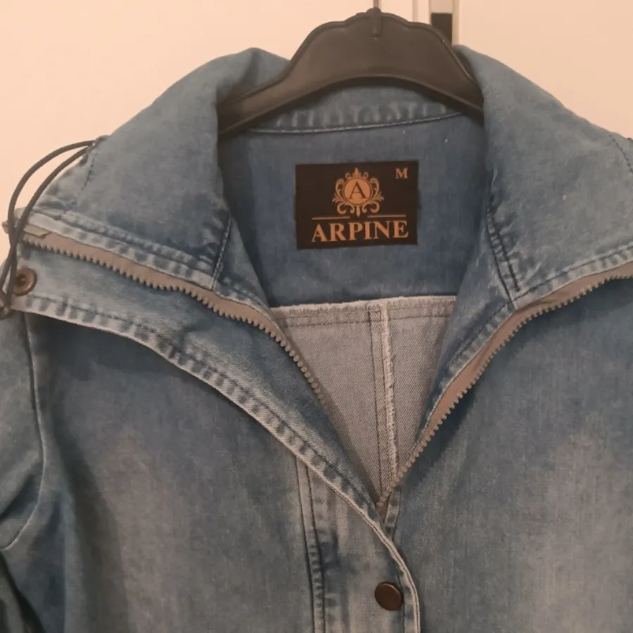 کت بلند یا مانتو جین ترک