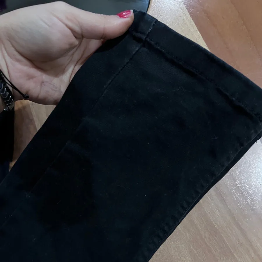 شلوار راسته کتان