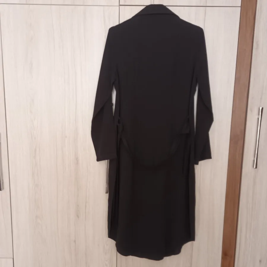 مانتو کرپ مشکی