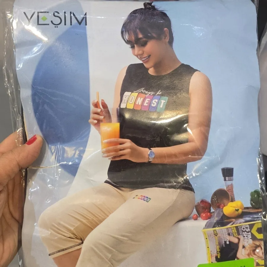 تاپ شلوارک راسته برمودا