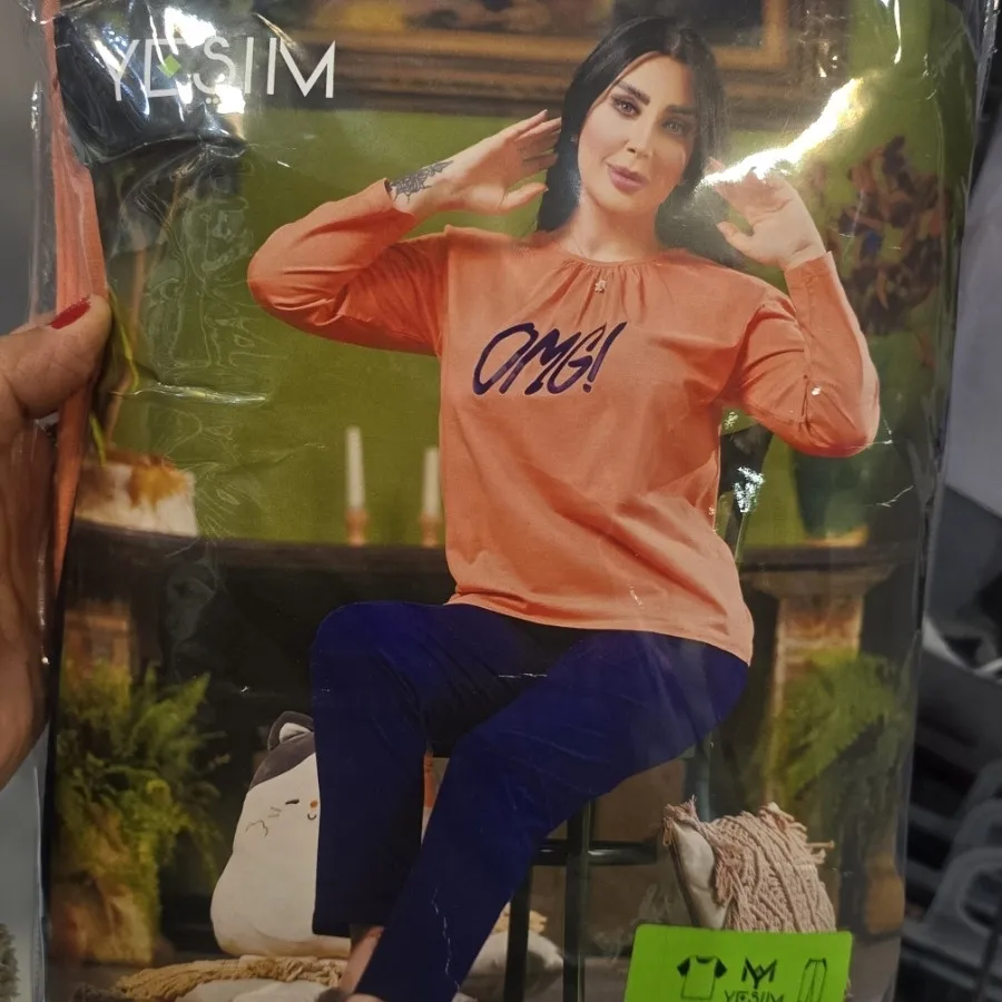 بلوز شلوار راسته YESIM