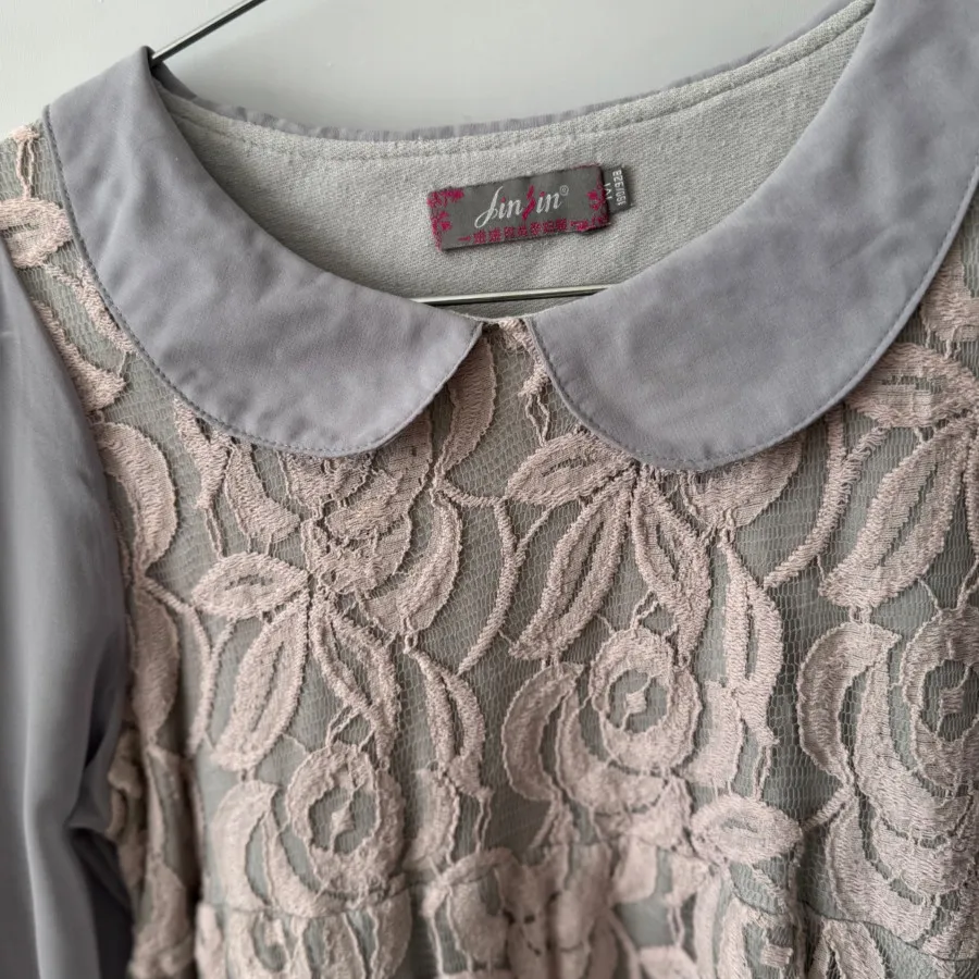 شومیز حریر وگیپور