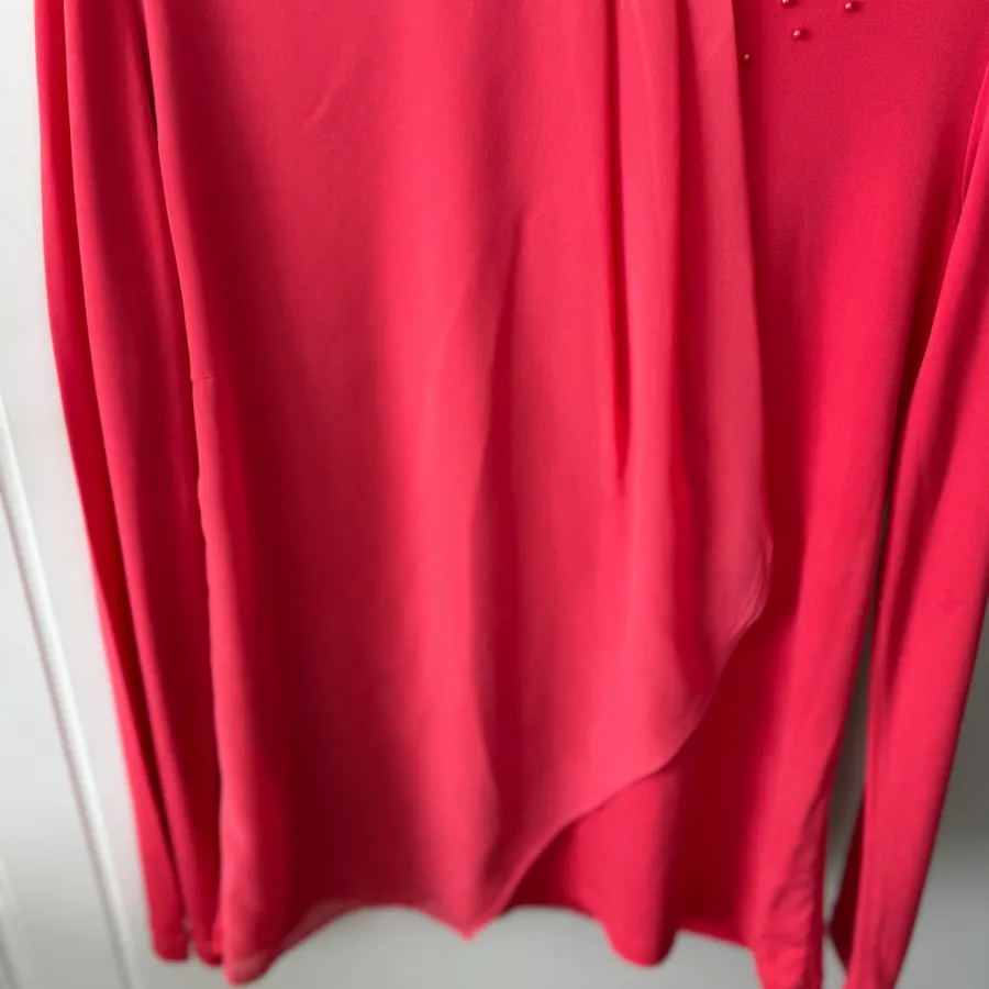 شومیز حریر وریون مروارید