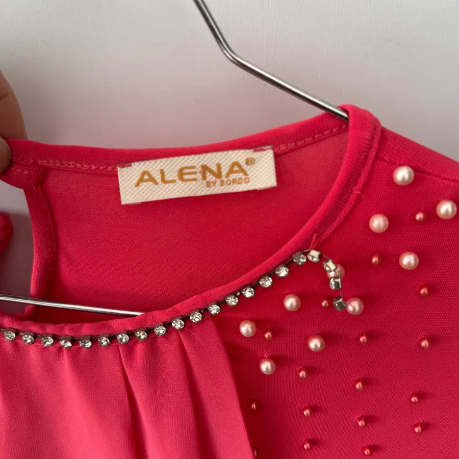 شومیز حریر وریون مروارید