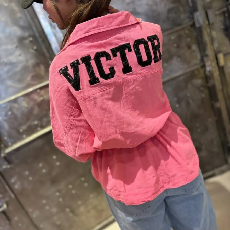 مانتو عروسکی فشن صورتی