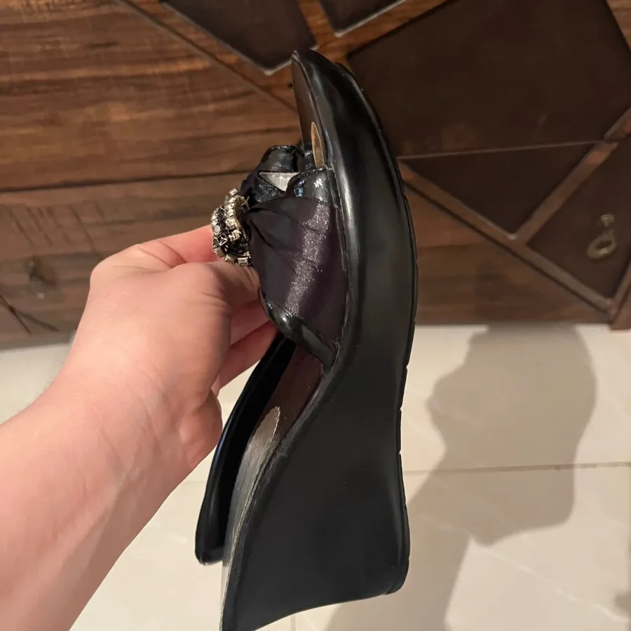 صندل مشکی زنانه