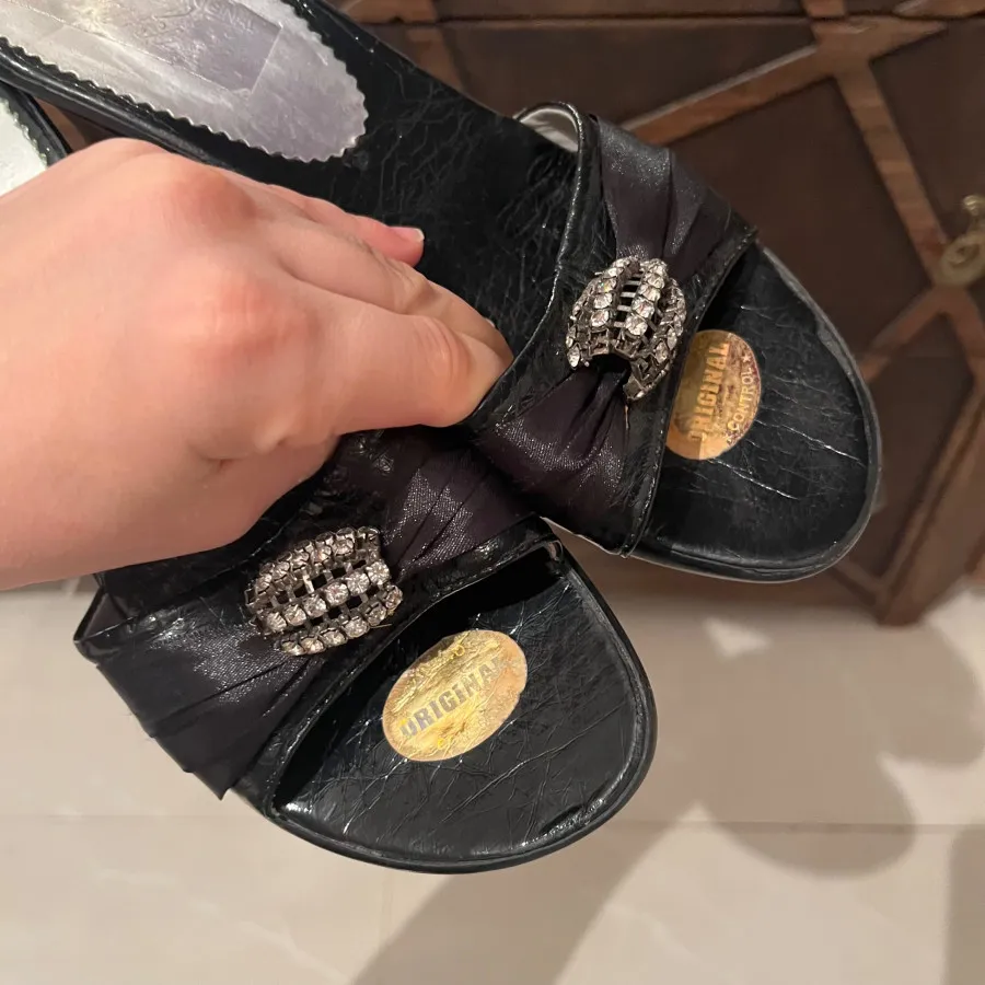 صندل مشکی زنانه