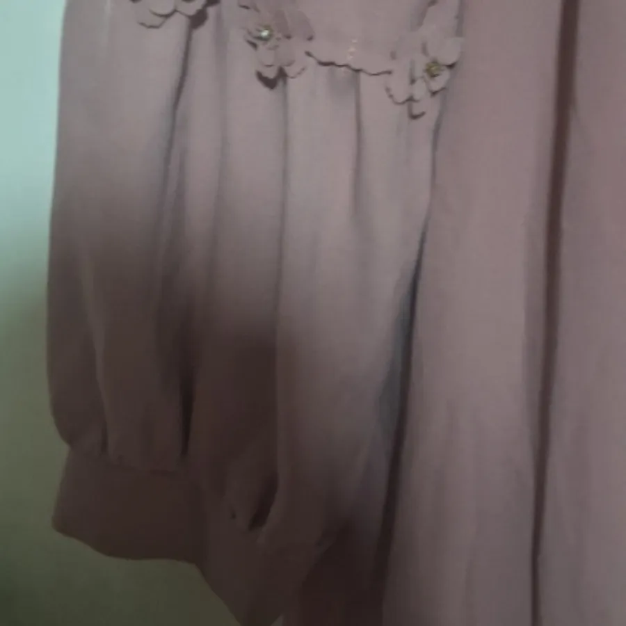 مانتو صورتی بلند