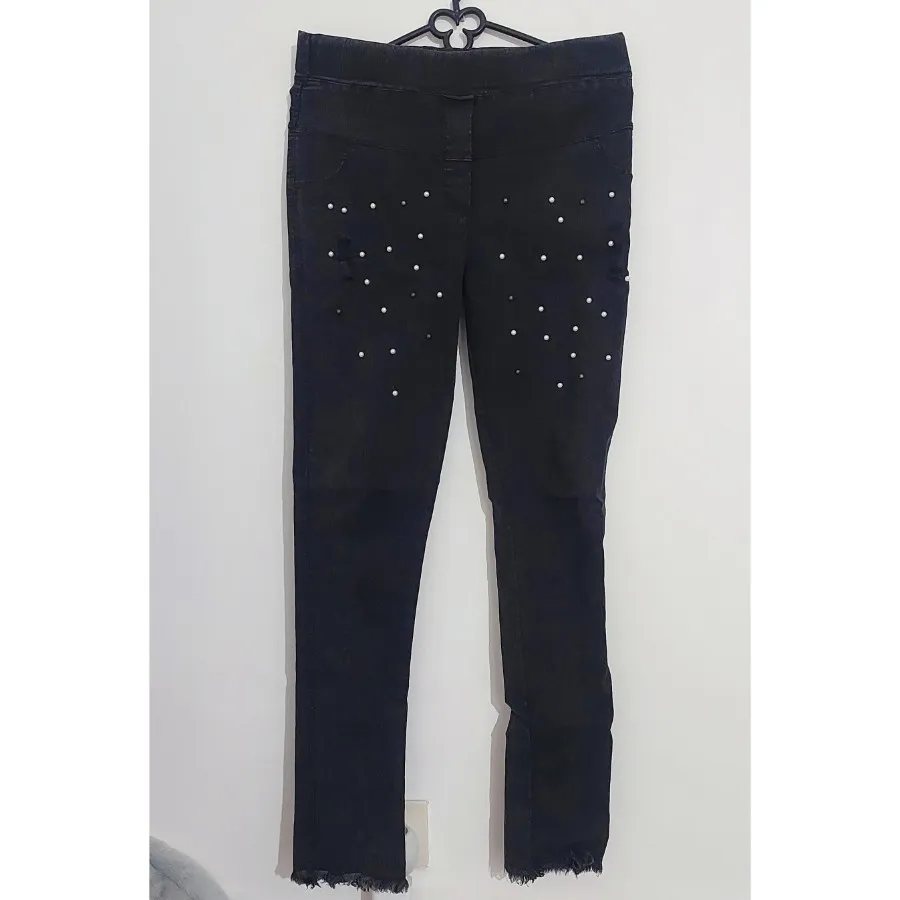 شلوار جین زغالی