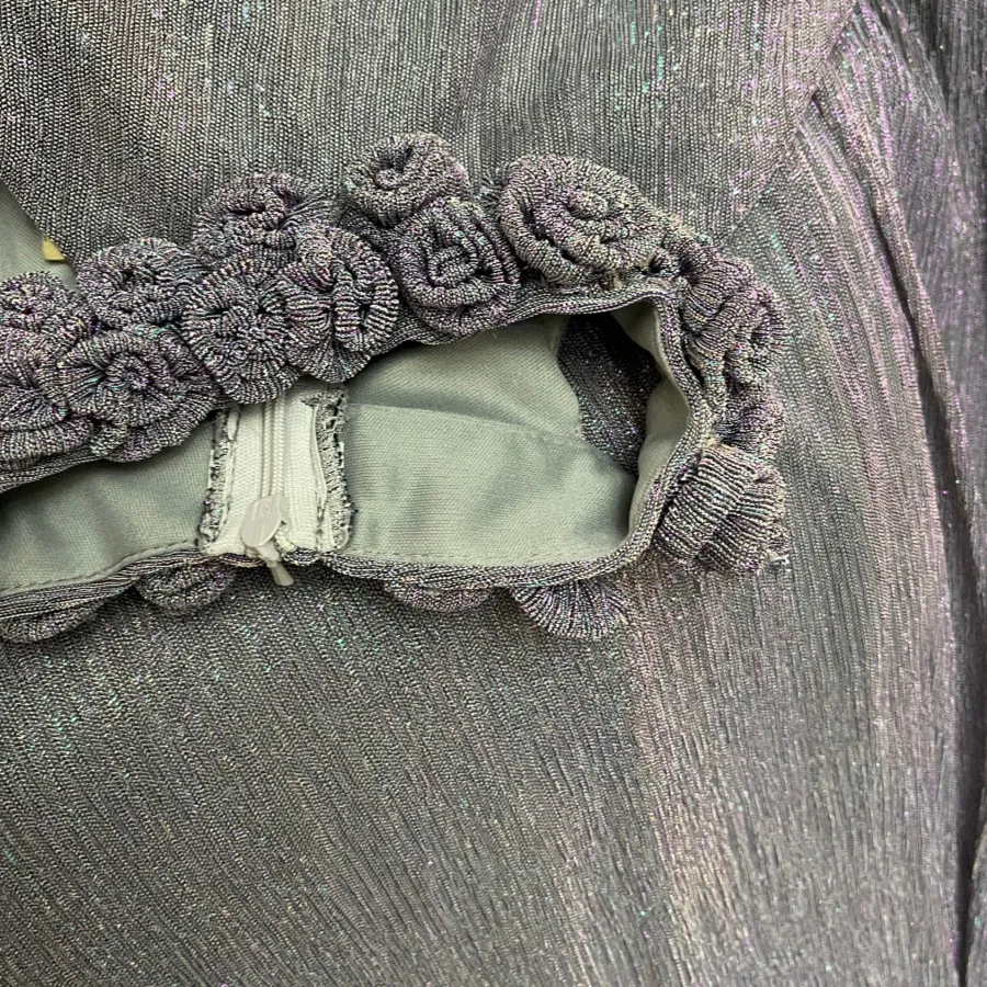 پیراهن بلند دور گردنی