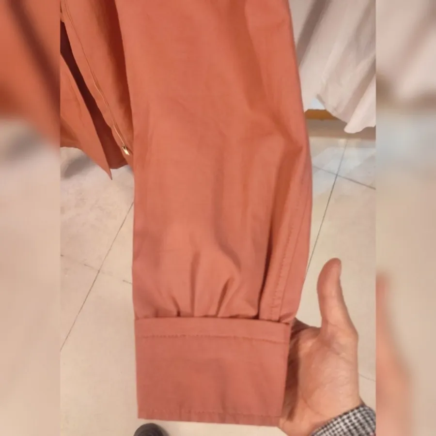 مانتو بارانی | رنگ آجوری