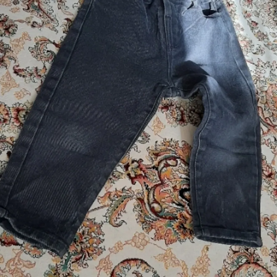 شلوار جین مام زغالی