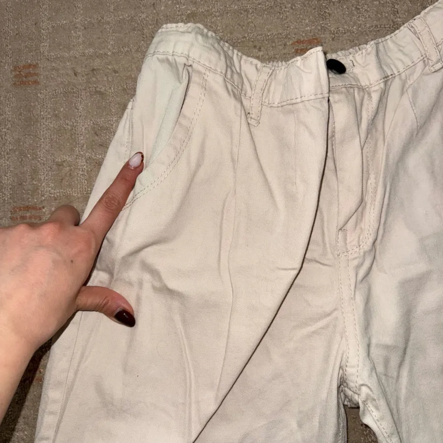 شلوار کتان مام