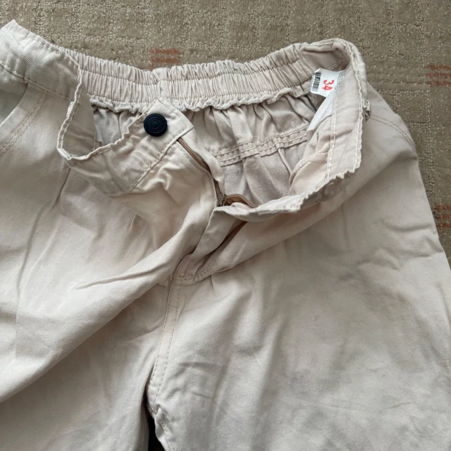 شلوار کتان مام