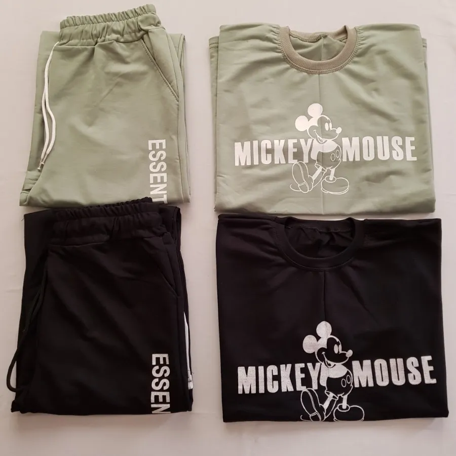 ست تیشرت و شلوار باکسی