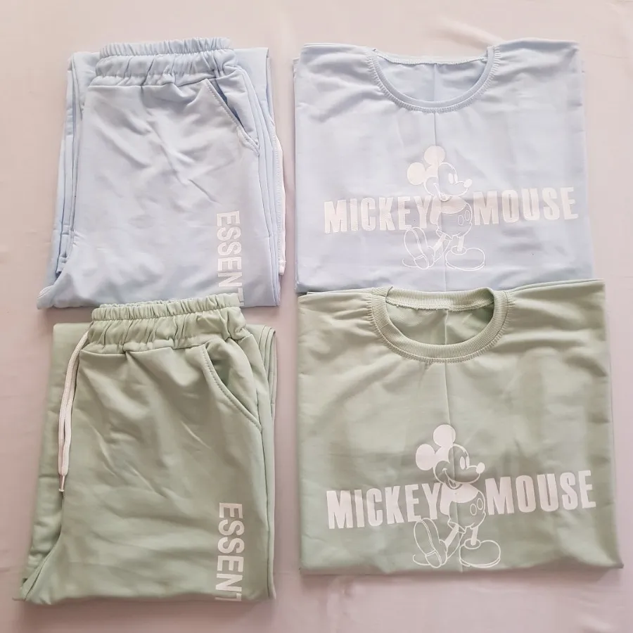 ست تیشرت و شلوار باکسی