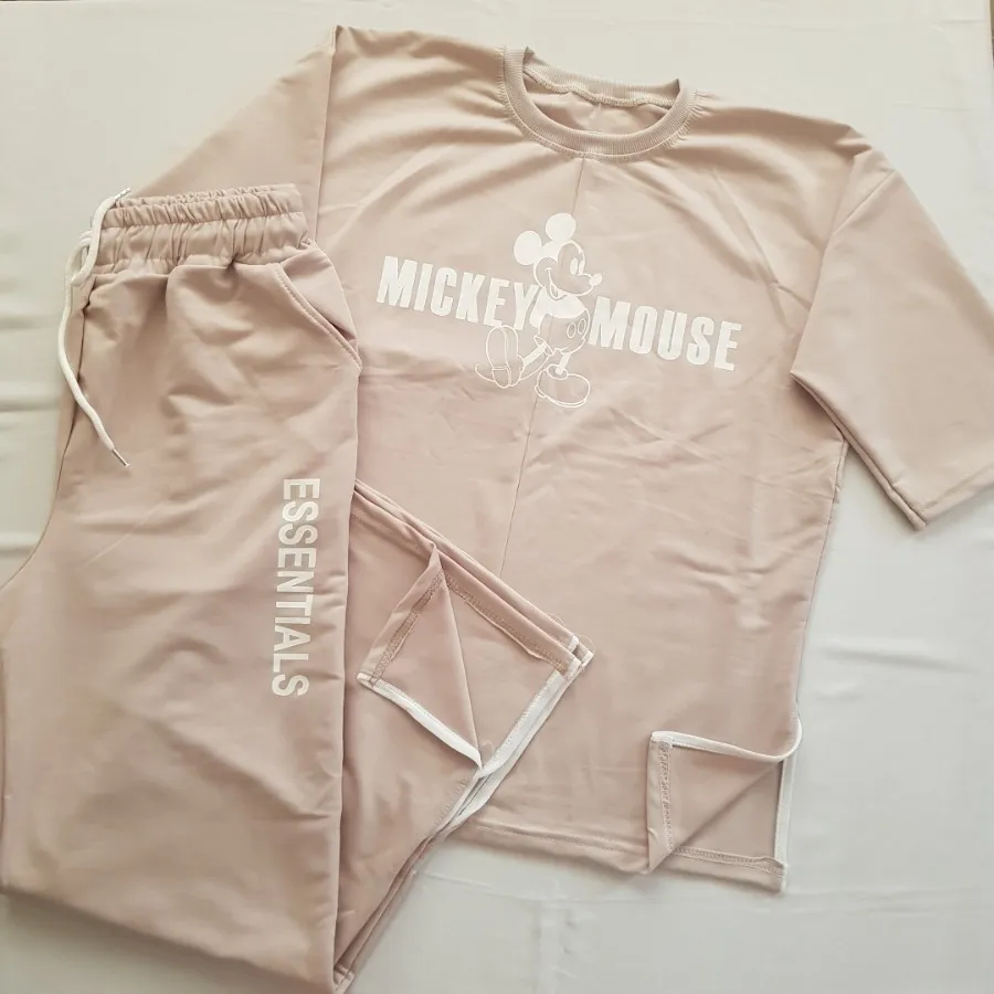 ست تیشرت و شلوار باکسی